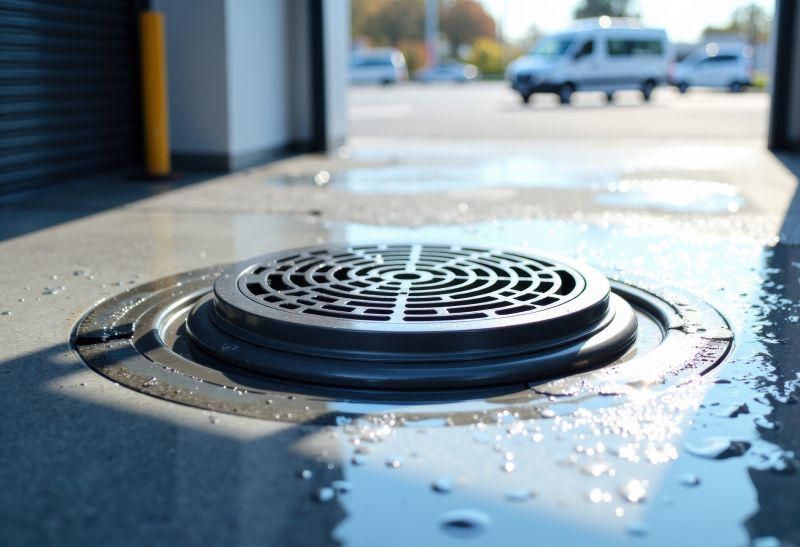 Garage Drain Installation