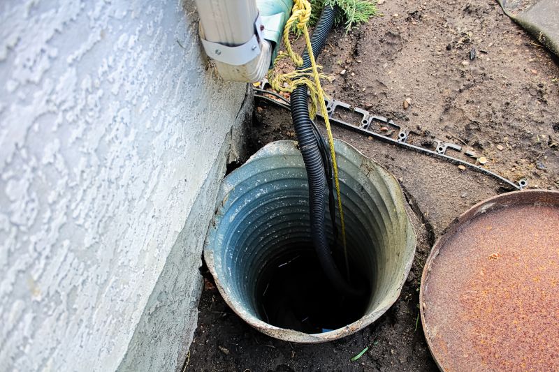 Garage Drain Installation