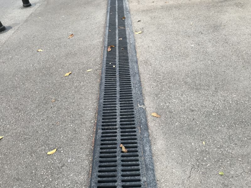 Garage Drain Installation